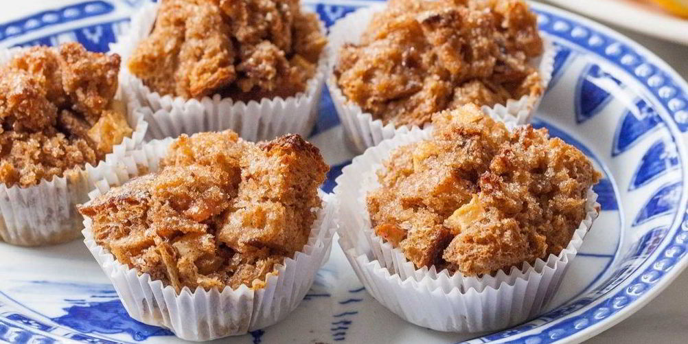 Рецепт яблочно-хлебных маффины