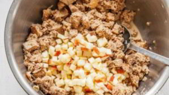 яблочно-хлебные маффины