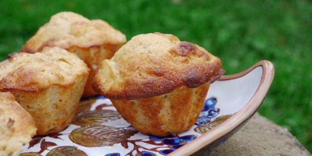 Рецепт яблочных маффинов с корицей