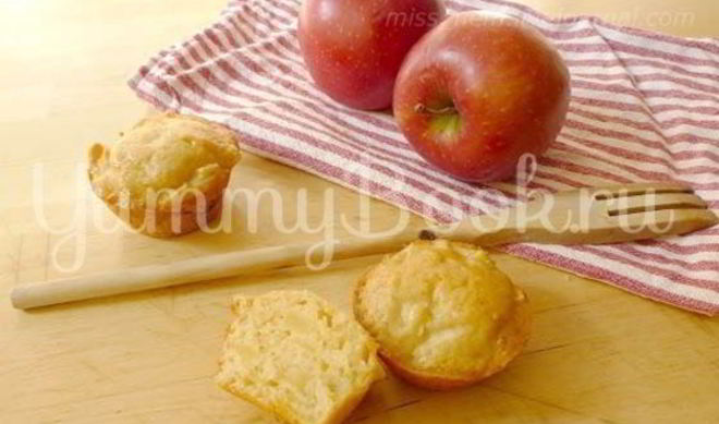 Яблочные маффины