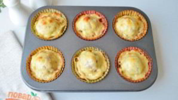 закусочные маффины гнезда