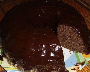 Домашний шоколадный манник