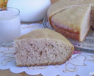 Классический манник на кефире