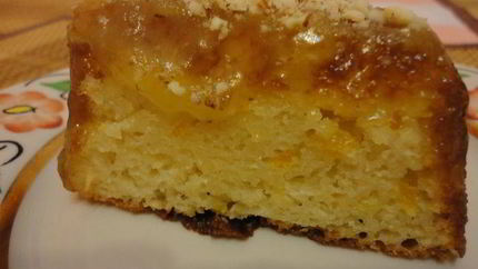 Манник апельсиновый с цитрусовой помадкой