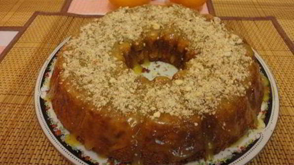 манник апельсиновый с цитрусовой помадкой