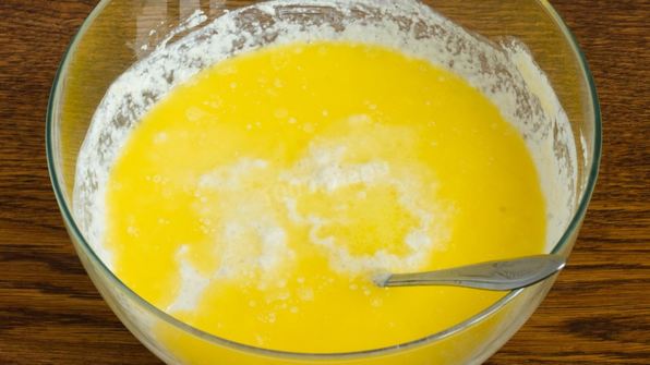 манник на кефире без яиц