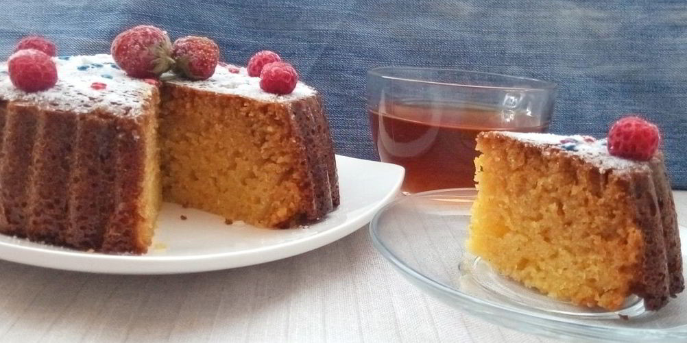 Рецепт манника на кефире с апельсиновой цедрой