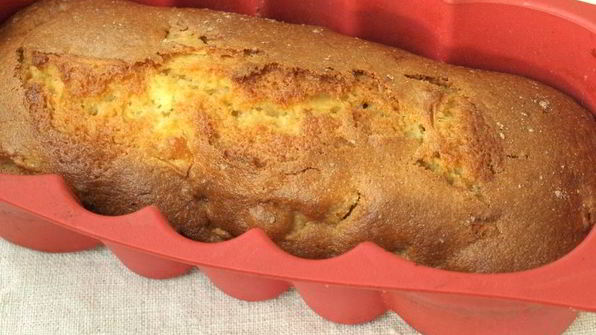 манник на кефире с яблоками