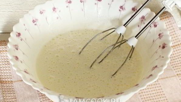 манник на сметане с яблоками