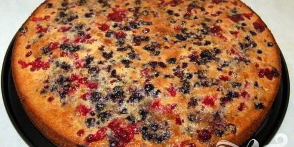 Рецепт манника с лесными ягодами