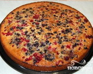 Манник с лесными ягодами