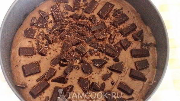 манник с шоколадом и какао