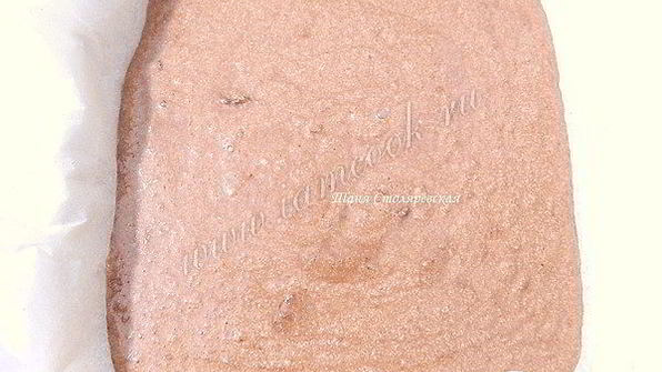 шоколадный манник на сметане