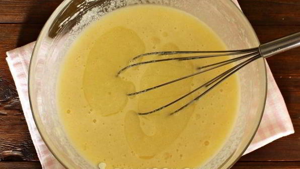 шоколадный манник с халвой