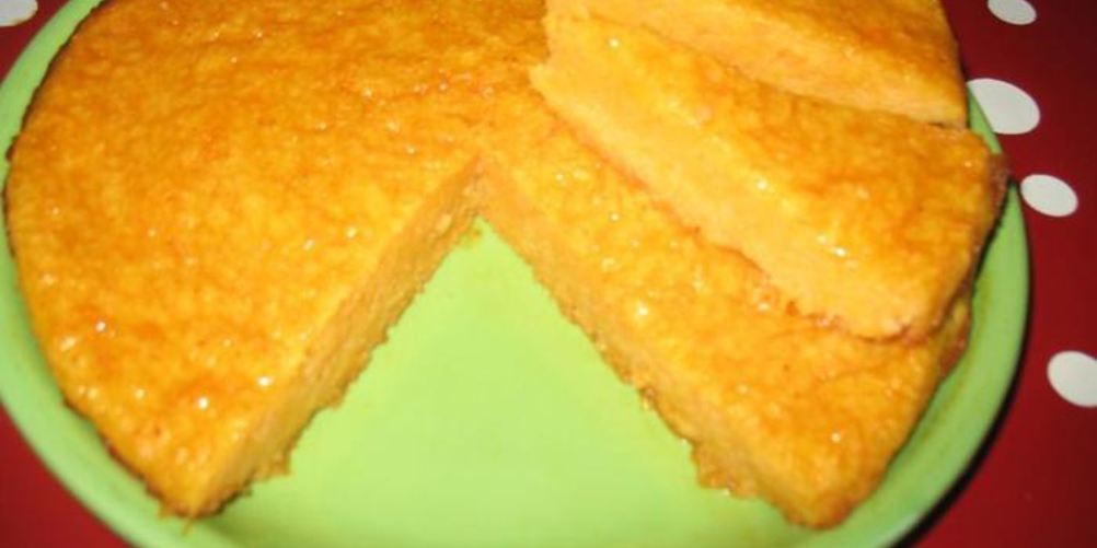 Рецепт тыквенного манника без яиц и муки