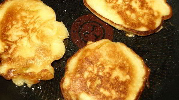 имбирно-грушевые оладушки