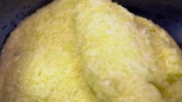 кабачковые оладьи с козьим сыром