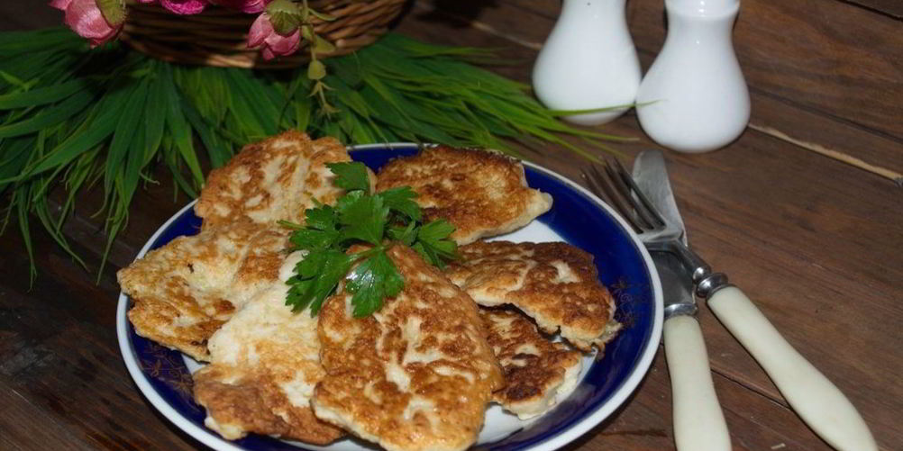 Рецепт куриных оладий