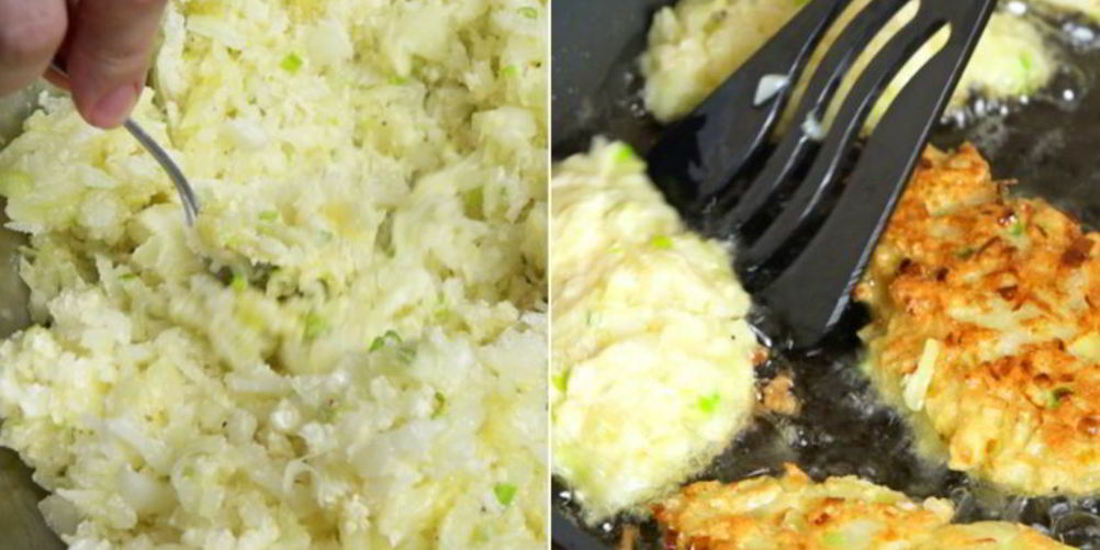 Рецепт луковых оладий