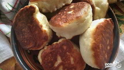 Оладушки на дрожжах