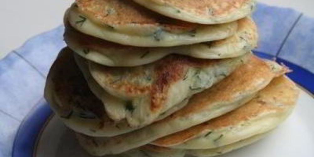 Рецепт оладий из кабачков на кефире