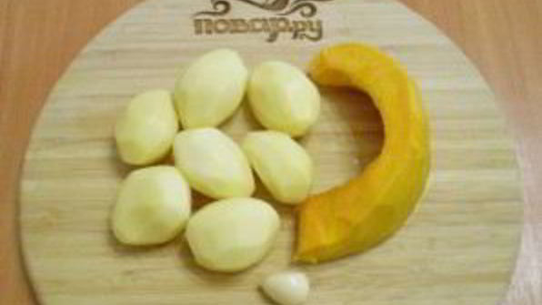 оладьи из тыквы с картофелем