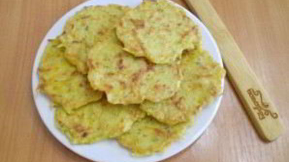 оладьи из тыквы с картофелем