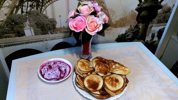 оладьи на кефире