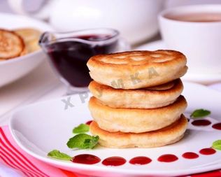 Оладьи на сыворотке пышные без яиц