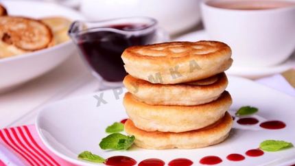 Оладьи на сыворотке пышные без яиц