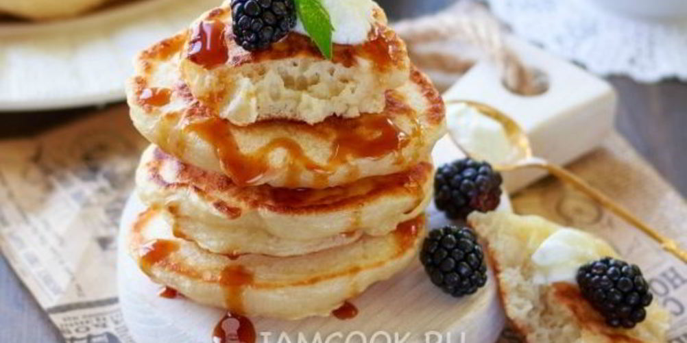 Рецепт оладий на воде с яйцами