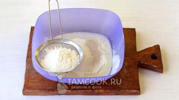 оладьи на воде с яйцами