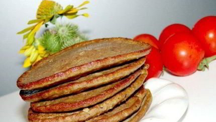 Оладьи печеночные нежные