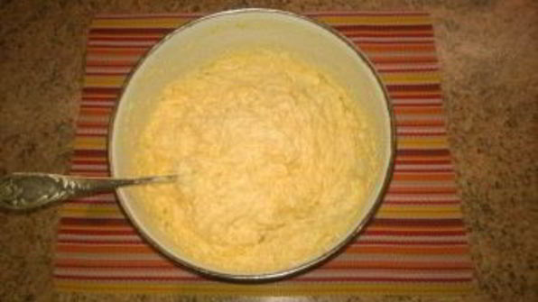 оладьи с тыквой и творогом