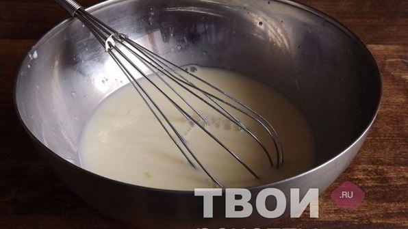 оладьи с яблоком