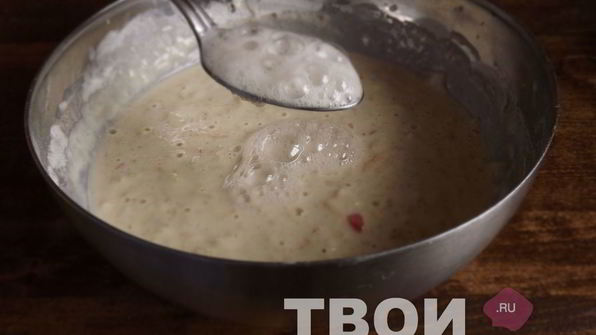 оладьи с яблоком