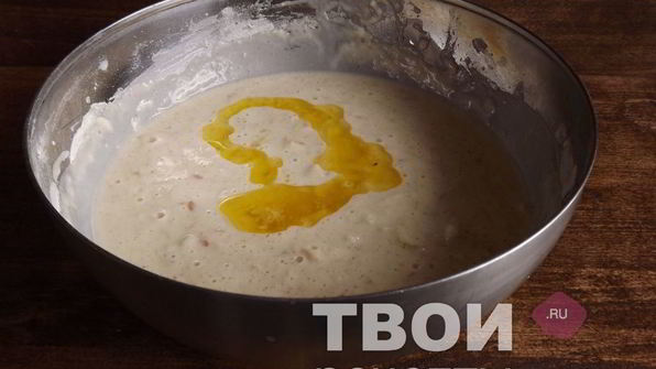 оладьи с яблоком