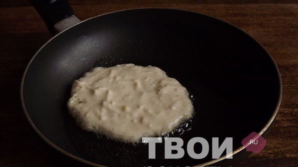 оладьи с яблоком