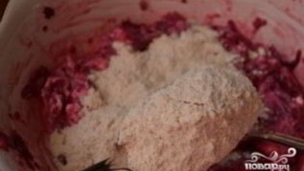 оладьи свекольные