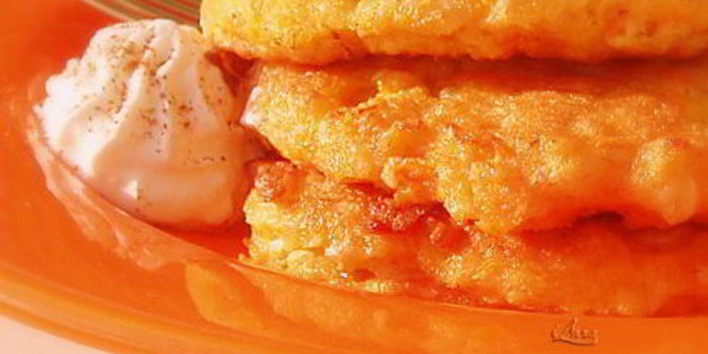 Рецепт овсяных оладий с морковью