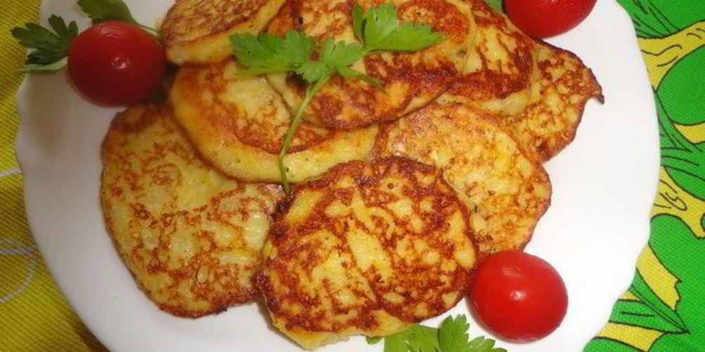 Рецепт пикантных кабачковых оладий