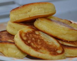 Пышные оладьи на дрожжах