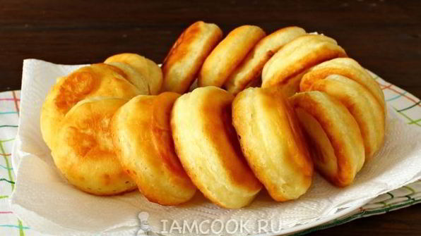 пышные оладьи на кефире с разрыхлителем