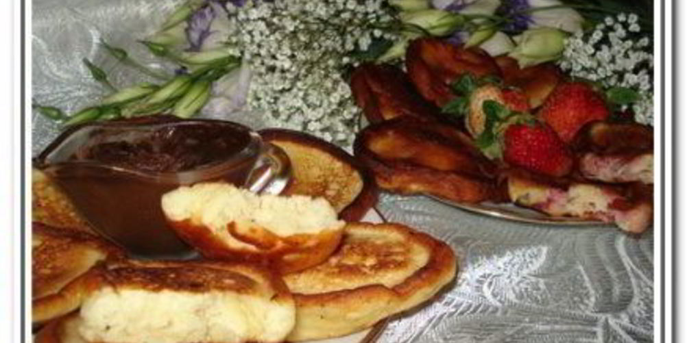 Рецепт сливочных оладий на детском творожке