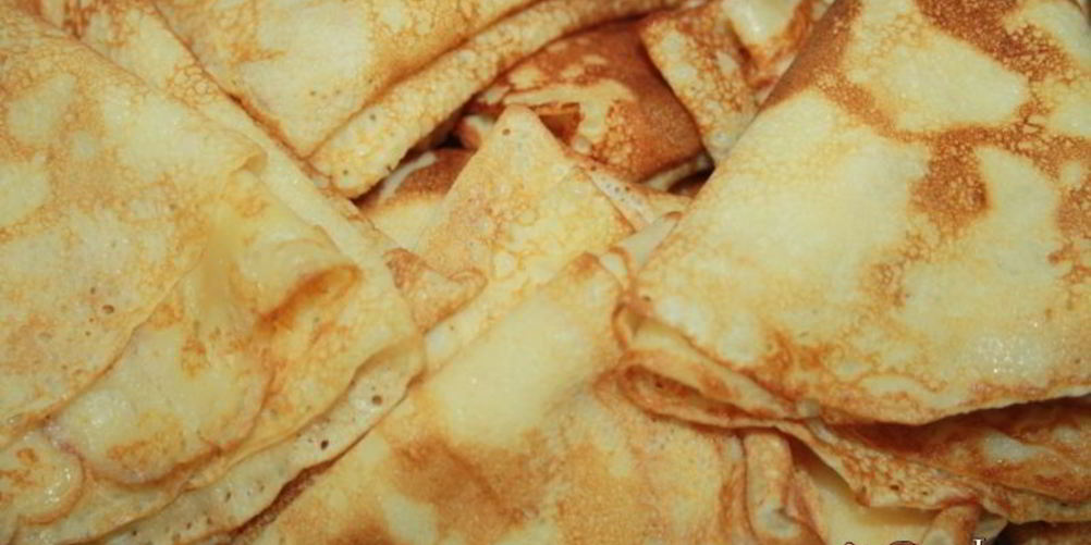 Рецепт тонких блинчиков на кефире