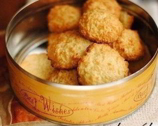 Быстрое кокосовое печенье без муки