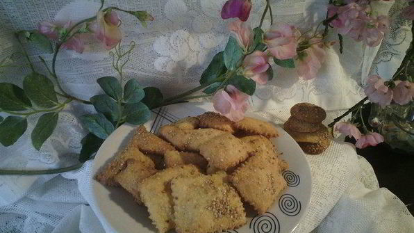 миндально-сырное печенье