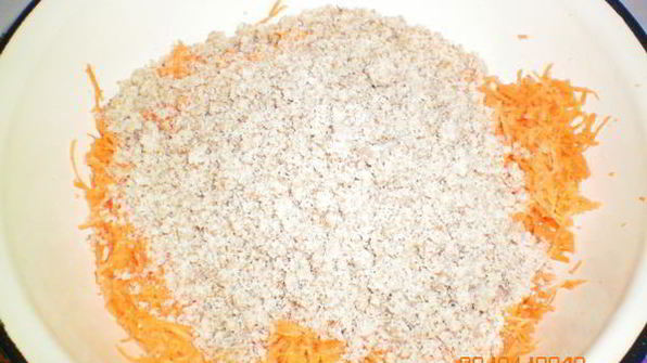 морковно-ореховое печенье