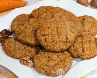 Морковно-овсяное печенье