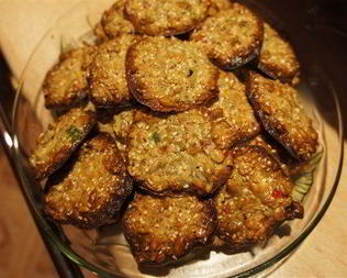 Печенье без муки с семечками и сухофруктами